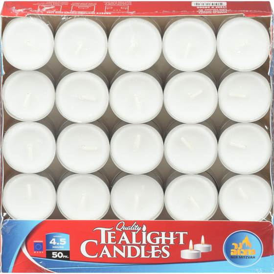 null Quality Tealight Candles 50x1.0 ea, $0.34/1ea