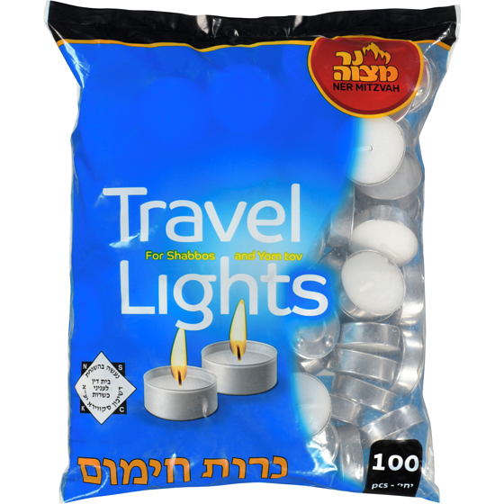 null Mitzvah Tealights In Bag 100x1.0 ea, $0.13/1ea