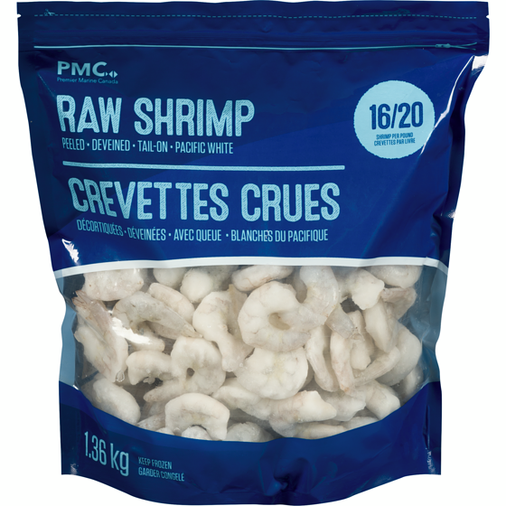 null Crevette P D Crue Queue 16-20 1360 g, 2,57 $/100g