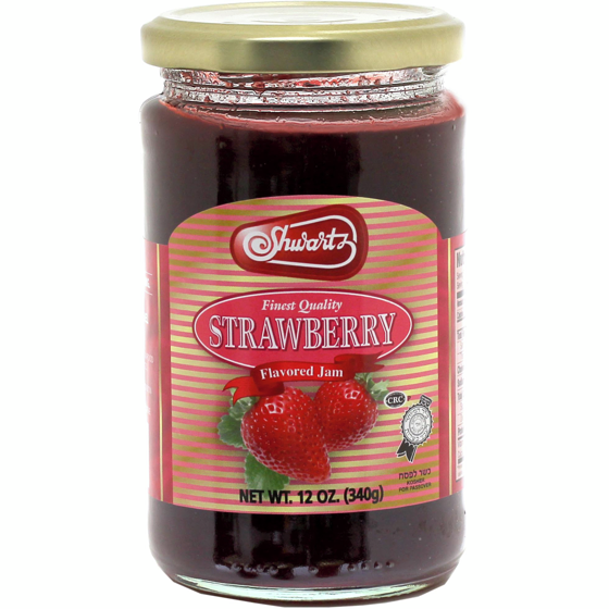 Shwartz Strawberry Jam 340 g, $2.20/100g