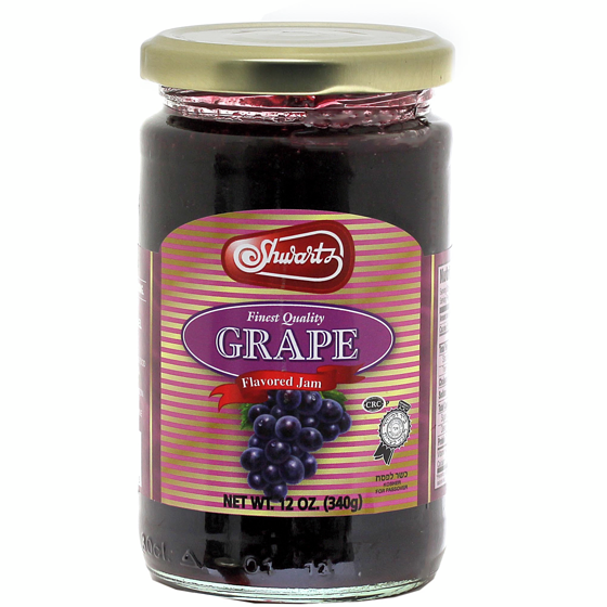 Shwartz Grape Jam 340 g, $2.20/100g