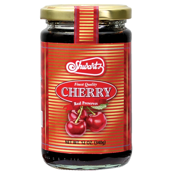 Shwartz Cherry Jam 340 g, $2.20/100g