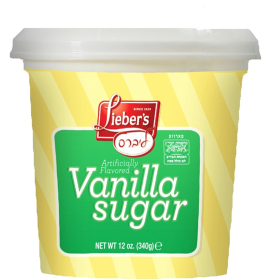 Lieber’s Sucre à la vanille, 12 oz 340 g, 1,61 $/100g