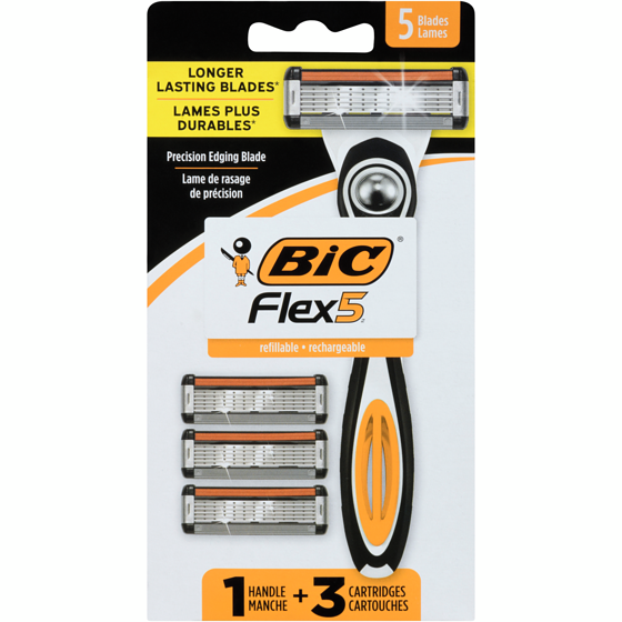Bic Flex 5 Hybrid Blades Titanium Ultra-Thin Blades 3 ea, $2.33/1ea