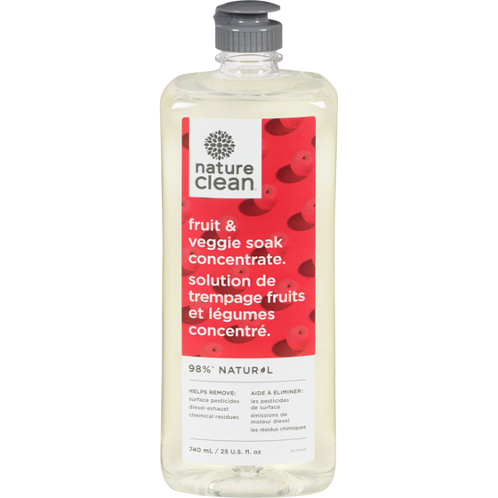 Nature Clean Savon pour fruits et légumes 740 ml, 0,67 $/100ml