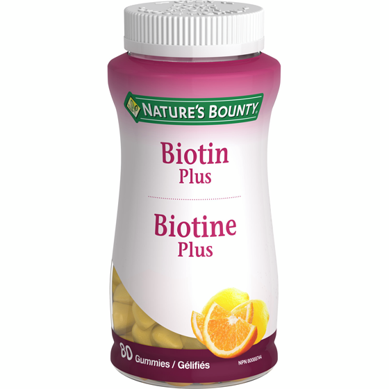 Nature's Bounty Biotin Plus Gummies 80 ea, $0.14/1ea