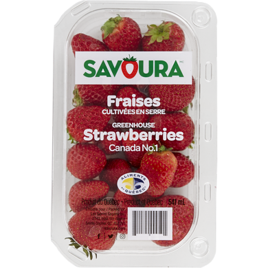 null Greenhouse Strawberries 541 ml, $1.39/100ml