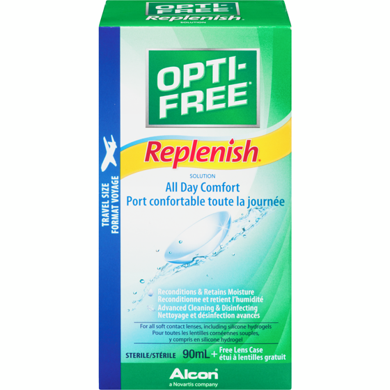 Opti-Free Replenish Multi-Purpose Disinfecting Solution 90 ml, $8.32/100ml