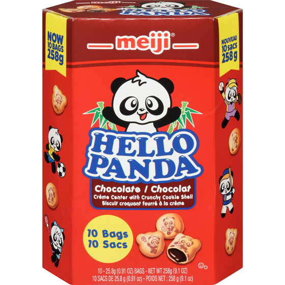 Meiji Giant Hello Panda Chocolate 258 g, $4.07/100g