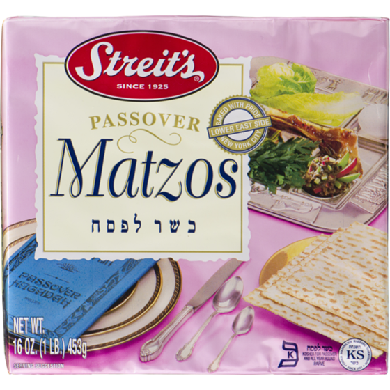 Streit's Spelt Matzos Kosher For Passover 454 g, $0.94/100g