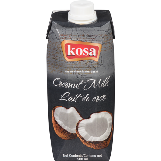 Kosa Lait de coco Kosa 500 ml, 0,66 $/100ml