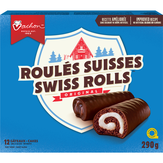 Vachon Swiss Rolls Original Cakes 290 g, $1.20/100g