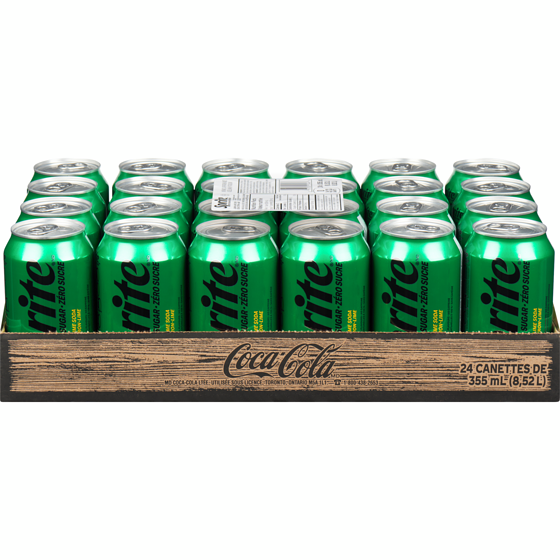 Sprite Zero Boisson 24x355.0 ml, 0,18 $/100ml