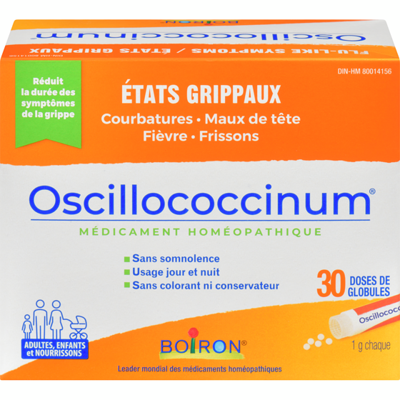 Boiron Oscillococcinum 30 ea, 0,87 $/1ch