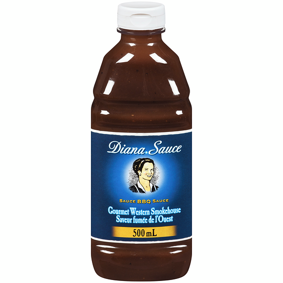 Diana Sauce Western Smokehouse 500 ml, $0.60/100ml
