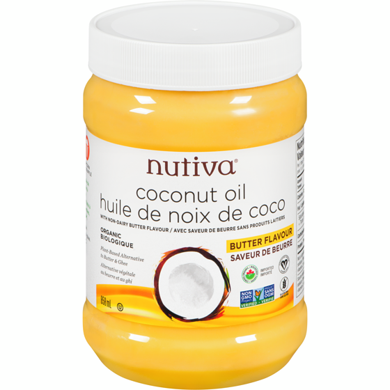 Nutiva Organic Buttery Refined Coconut Oil 858 ml, $1.63/100ml
