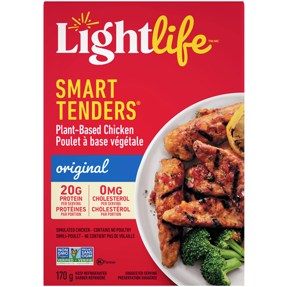 Lightlife Smart Tenders Plant-Based Chicken 170 g, $3.71/100g