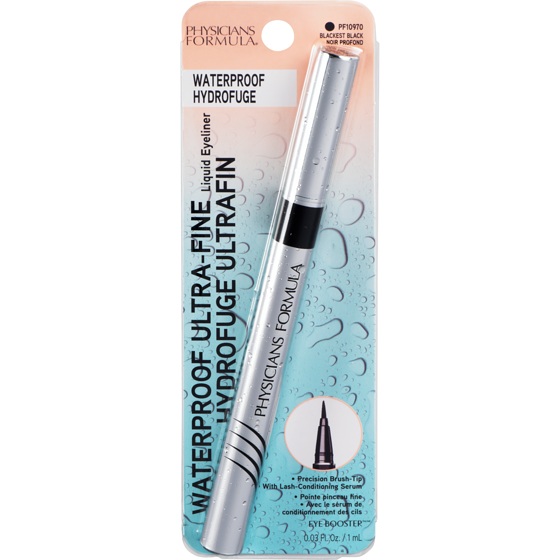Physician's Formula Eye Booster Waterproof Ultra-Fine Liquid Eyeliner Blackest Black 1 ea, $13.99/1ea