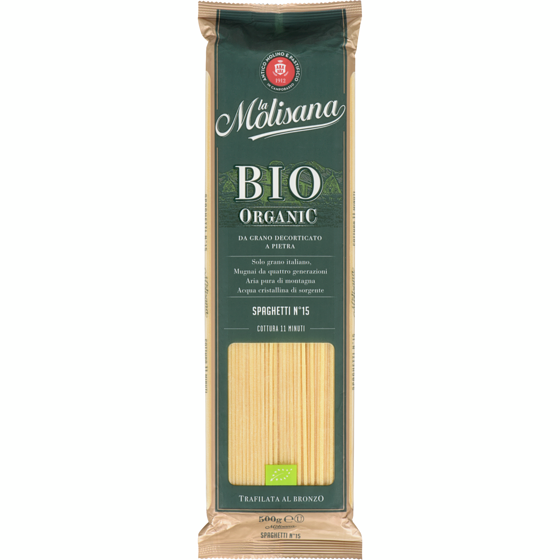 Molisana Organic Spaghetti 500 g, $0.70/100g