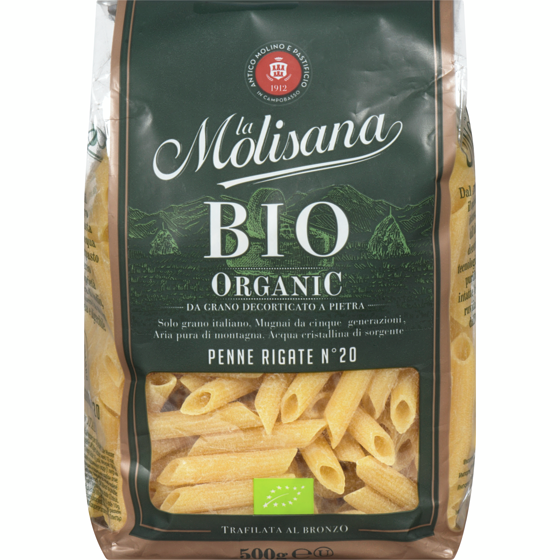 Molisana Organic Penne 500 g, $0.70/100g