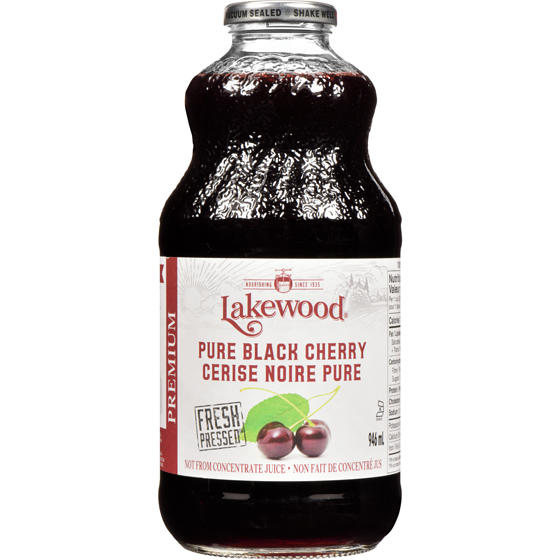 Lakewood Jus de cerises noires pur à 100 % 946 ml, 1,30 $/100ml