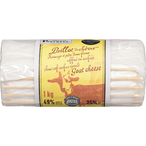 Custan Semi-Soft Surface Ripened Goat Cheese 25% M.F. $7.19/100g $32.62/1lb