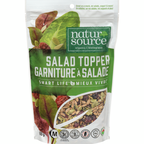 Natursource Organic Salad Topper Smart Life 600 g, $2.50/100g