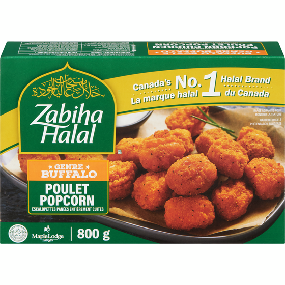 Zabiha Halal Poulet maïs soufflé surgelé 800 g, 1,63 $/100g
