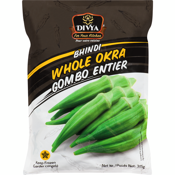 Divya Whole Okra Bhindi 315 g, $0.41/100g