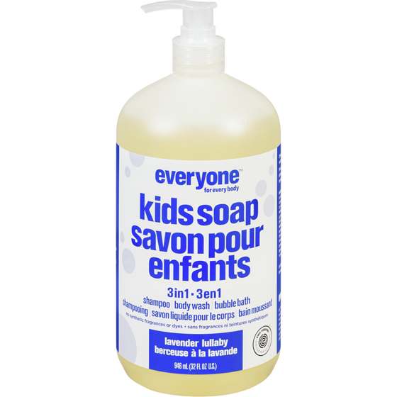 Everyone Kids Soap 3 In 1 Lavender Lullaby 946 ml, $1.80/100ml