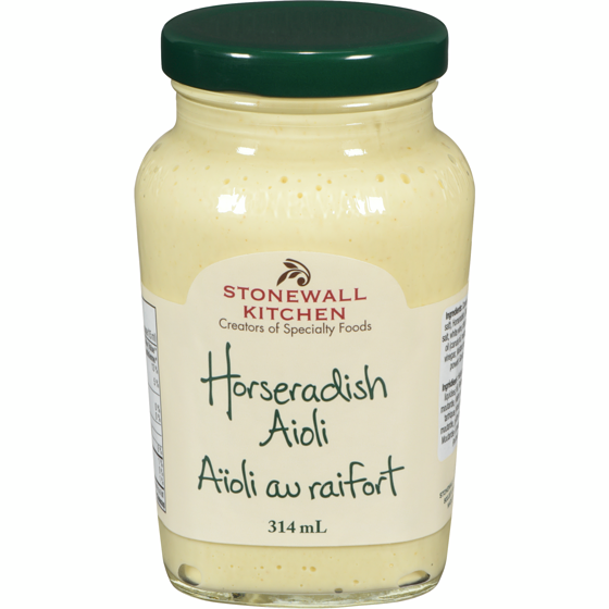 Stonewall Kitchen Raifort aïoli 314 ml, 4,14 $/100ml