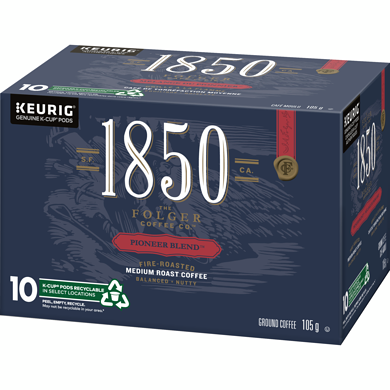 Coffee, Pioneer Blend K-Cup Pods 10 