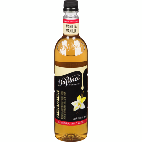 Davinci Sirop DaVinci Gourmet Classic, vanille 750 ml, 1,24 $/100ml