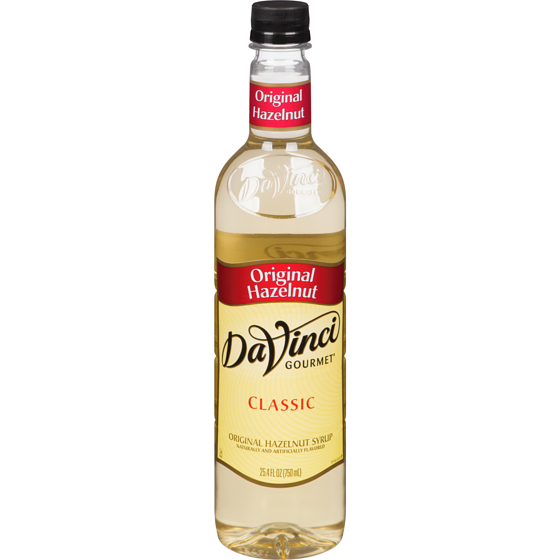 Davinci Gourmet Original Hazelnut Syrup Classic   750 ml, $1.24/100ml