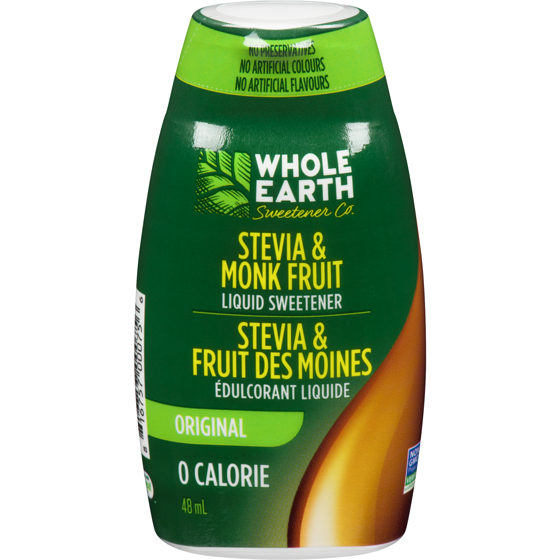 Whole Earth Sweetner Co. Édulcorant liquide à base de stevia et de fruit du moine, Whole Earth 48 ml, 12,48 $/100ml