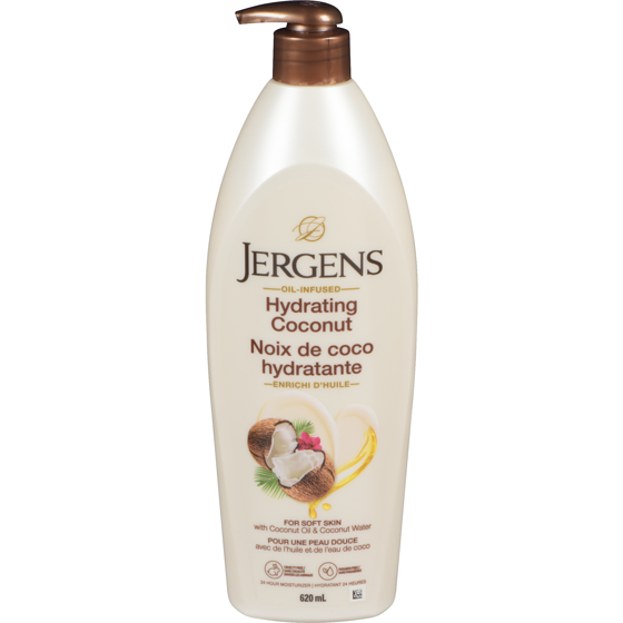 Jergens Hydratant à la noix de coco 620 ml, 1,85 $/100ml