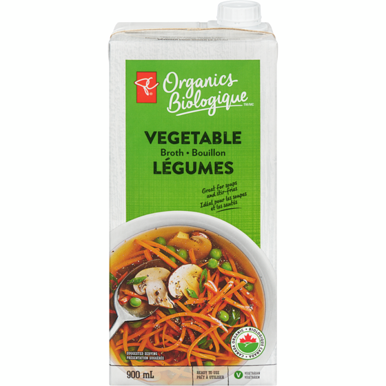 PC Organics Vegetable Broth PC.ca