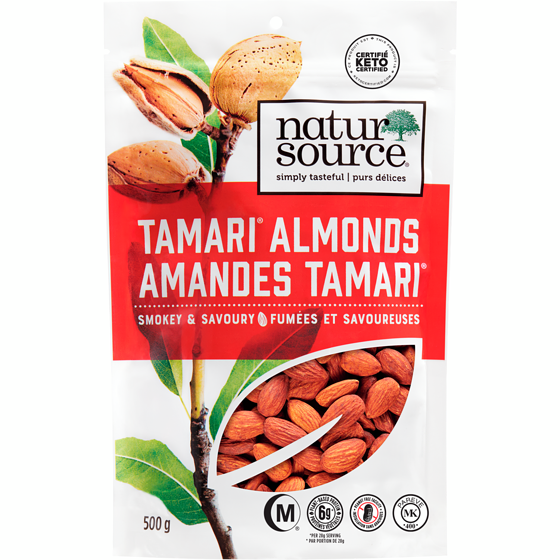 Natursource Tamari Almonds 500 g, $3.40/100g