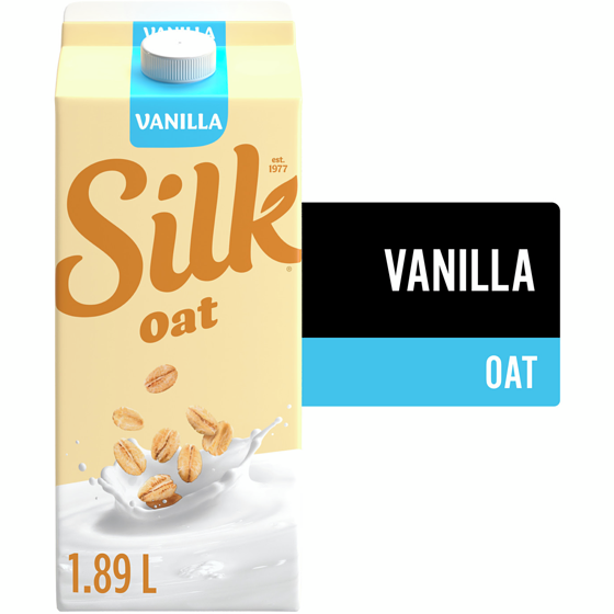 Silk Oat Milk Alternative, Vanilla, Dairy Free 1.75 l, $0.29/100ml