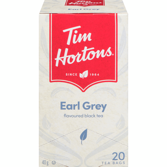 Tim Hortons Tea, Naturally Flavoured Black  Earl Grey 20  Bag 20 ea, $0.30/1ea