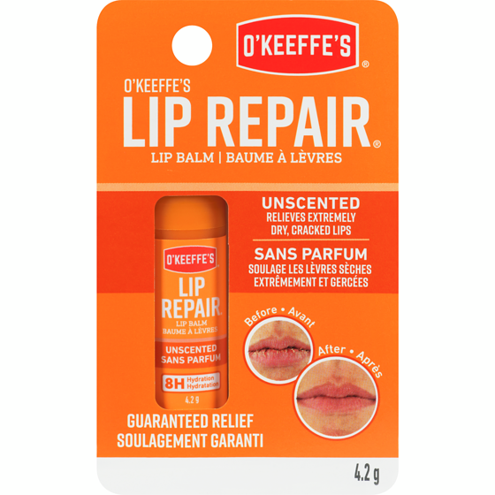 Okeefe Lip Repair Unscented Lip Balm 4.2 g, $142.62/100g