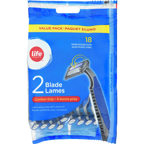 Life Brand Comfort Grip Razor, Men 1 ea, $10.00/1ea