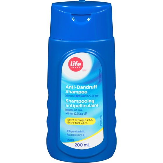 Life Brand Extra Strength 2.5% Anti-Dandruff Shampoo 200 ml, $5.50/100ml