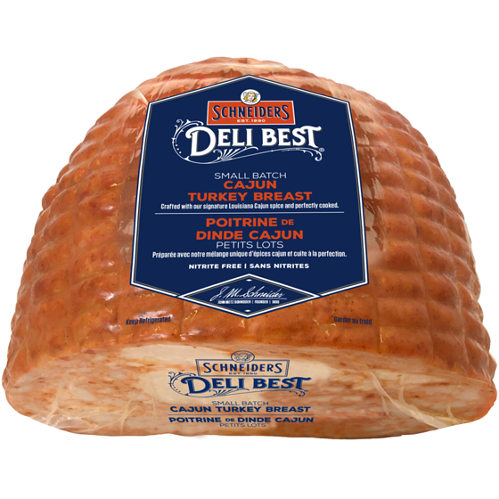 Schneiders Small Batch Cajun Turkey Breast $39.90/1kg $18.10/1lb