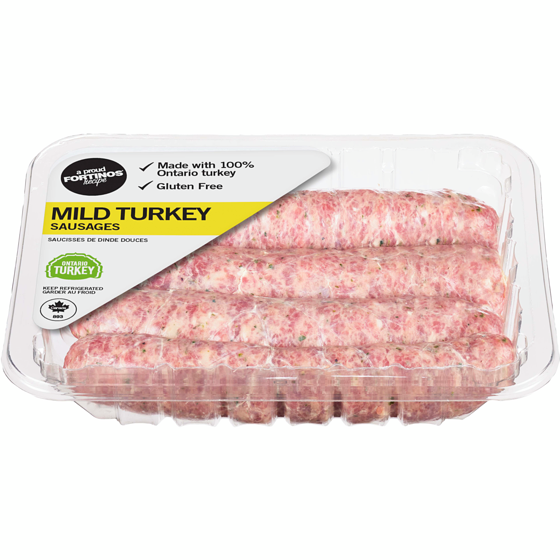 null Mild Turkey Sausage $17.61/1kg $7.99/1lb