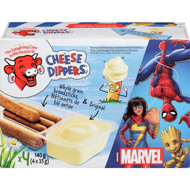 The Laughing Cow Cheese Dippers, Original 140 g, $2.50/100g