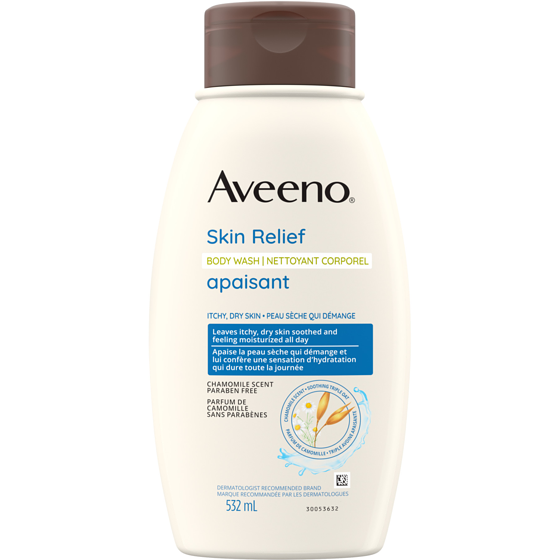 Aveeno Skin Relief Body Wash Gentle Chamom 532 ml, $1.69/100ml