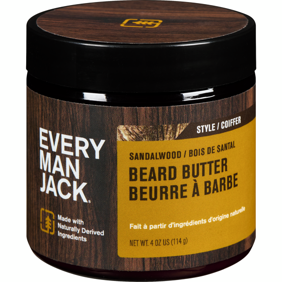 Every Man Jack Beard Butter, Sandalwood 118 ml, $14.40/100ml