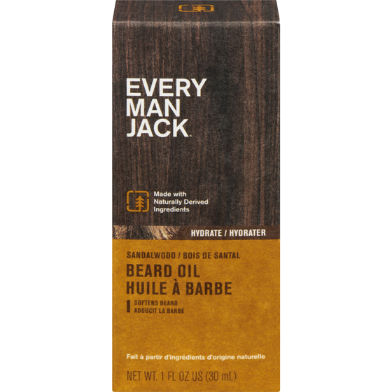 Every Man Jack Beard Oil, Sandalwood 30 ml, $56.63/100ml