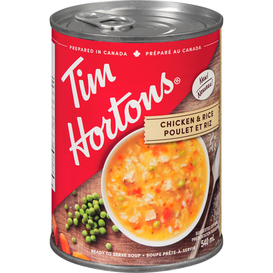 Tim Hortons Chicken and Rice Soup 540 ml, $0.69/100ml